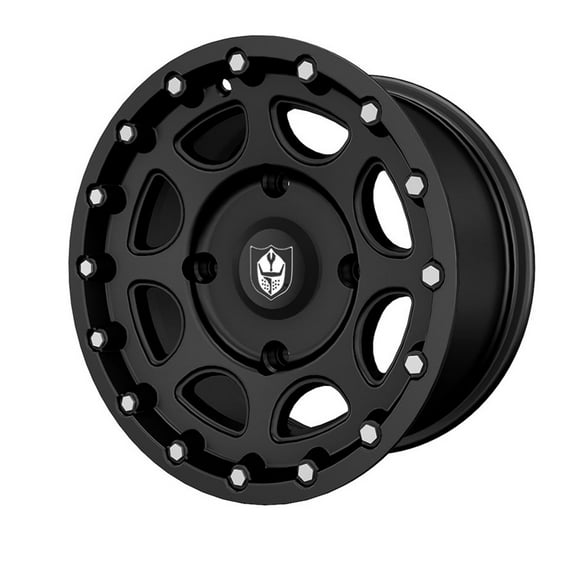 Pro Armor 1522546-458 Matte Black 14" x 7" R14 Front Shackle Wheel Rim Polaris OEM