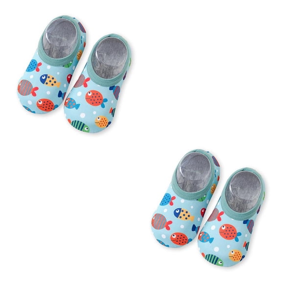 Toystoory 1 par de zapatillas de agua para niños pequeños, zapatos de natación para niños y niñas, botas S tipo 4 Type2 NO2