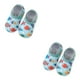 thumbnail image 2 of Wosthever 1 par de zapatillas de agua para niños pequeños, suela de silicona, bonitos zapatos de natación para exteriores, botas de buceo para Type2 NO2, 2 of 6