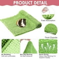 thumbnail image 2 of 4 Pcs Washable Guinea  Cage Liner - Soft Fleece Pee Pads for Small Pets, Reusable Bedding Mat for Bunny, Hamster, Rabbit, 2 of 6