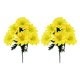 thumbnail image 2 of Tallos de Peonía Artificiales 6 Cabezas Flores Falsas en Paquete de 2, Ramos de Seda y Plástico para Decoración del Hogar en Florero, Centro de Mesa para Bodas, Arreglos Florales de Interior, 35 cm, 2 of 6