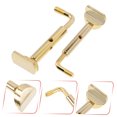 thumbnail image 3 of OUNONA 2Pcs Brass Violin Chin Rest Screws with Portable Design for Easy Maintenance and Stable Support, 3 of 7