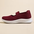 thumbnail image 4 of Women's Lightweight Walking Sneakers Casual Slip On Flats Tennis Athletic Running Fashion Sport Shoes for Girls, 4 of 14