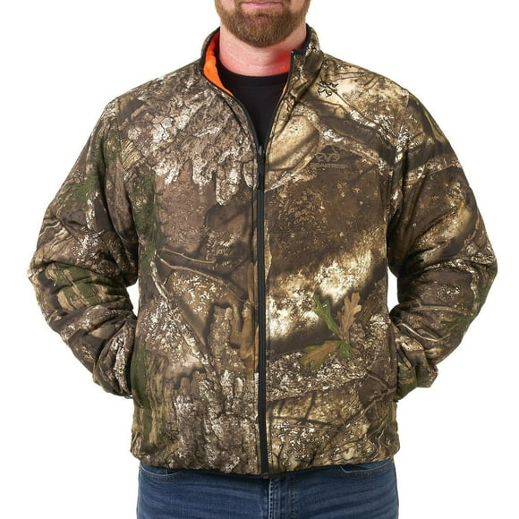 Veste réversible - orange vif pour hommes Realtree APX