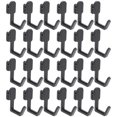 thumbnail image 4 of 24Pcs Plastic Pegboard Hooks J Shape Pegboard Hook Peg Board Tool Organizer, 4 of 8