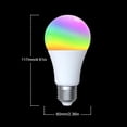 thumbnail image 5 of MoesHouse Tuya Bombilla LED inteligente E27 RGB Bombilla LED para Alexa Google Home Kuymtek Para estrenar, 5 of 5