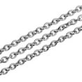 thumbnail image 7 of Segolike 9m Handmade Retro Stainless Steel Chains DIY Necklace Making Decorative Cable Chain 2mm, 7 of 7