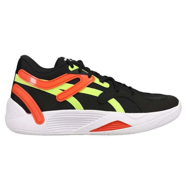 PU & MA Trc Blaze Court Basketball Mens Black Sneakers Athletic Shoes 37658203