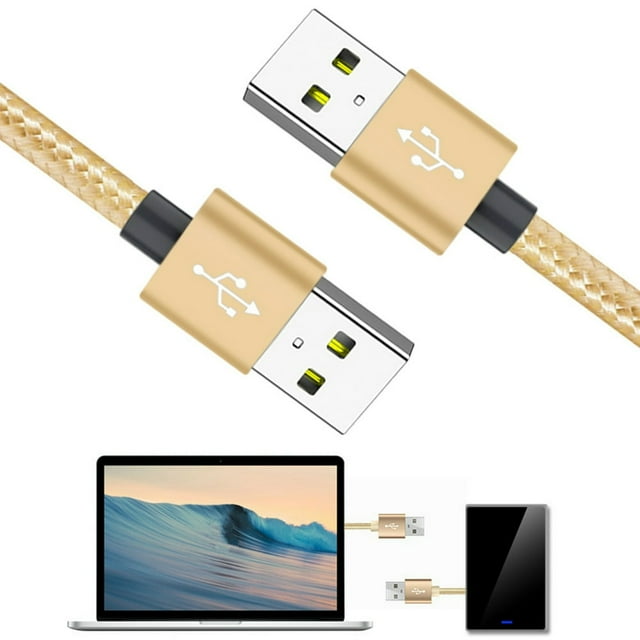 0.25/0.5/1.5/3/2m USB2.0 Male to Male USB Cable High Speed Data Transfer Cord