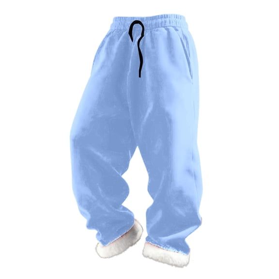 CAIVO Boys Casual Pants With Hem Festive Holiday Trousers Kids Cozy Soft Comfortable Playwear Seasonal Design Boho Solid Color Slacks