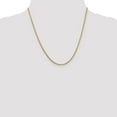thumbnail image 2 of 14K Yellow Gold chain Franco 20 in 1.25 mm, 2 of 5