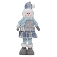 thumbnail image 3 of Estatuilla de muñeca de Navidad Estatua de Navidad Decoración de escaparate Juguete Novedad Adorno de Navidad Muñeca de pie para festival de invierno Muñeco de nieve 18x10x58cm, 3 of 8
