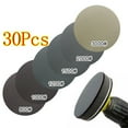 thumbnail image 4 of 30Pcs 125mm Wet & Dry Sanding Discs Sandpaper Hook & Loop Pads Grit 800-3000 Set, 4 of 11