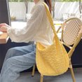 thumbnail image 4 of Bolso bandolera para mujer acolchado sólido con cremallera bolso de mano, 4 of 9