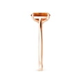thumbnail image 3 of ANGARA Natural Prong-Set Cushion 1.35 ct Citrine Solitaire Ring in 14K Rose Gold for Women (Size-8x6mm) | November Birthstone, Birthday, Anniversary, Jewelry Gift for Women | Natural Citrine Ring, 3 of 10