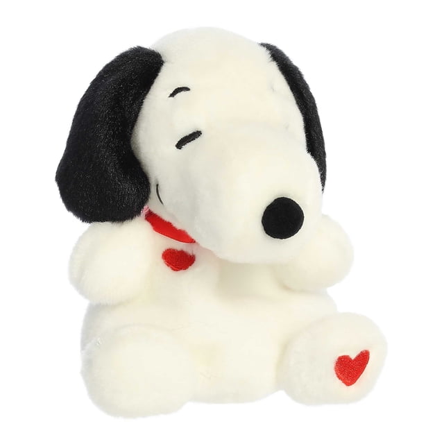 Aurora Peanuts Palm Pals Snoopy Hearts 5"