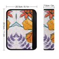 thumbnail image 6 of Shangniulu Baby Car Seat Strap Cover Retro Floral Car Seat Straps Shoulder Pads, Seat Belt Cushions Pads for Infant Car Seats 2Pcs, 6 of 6