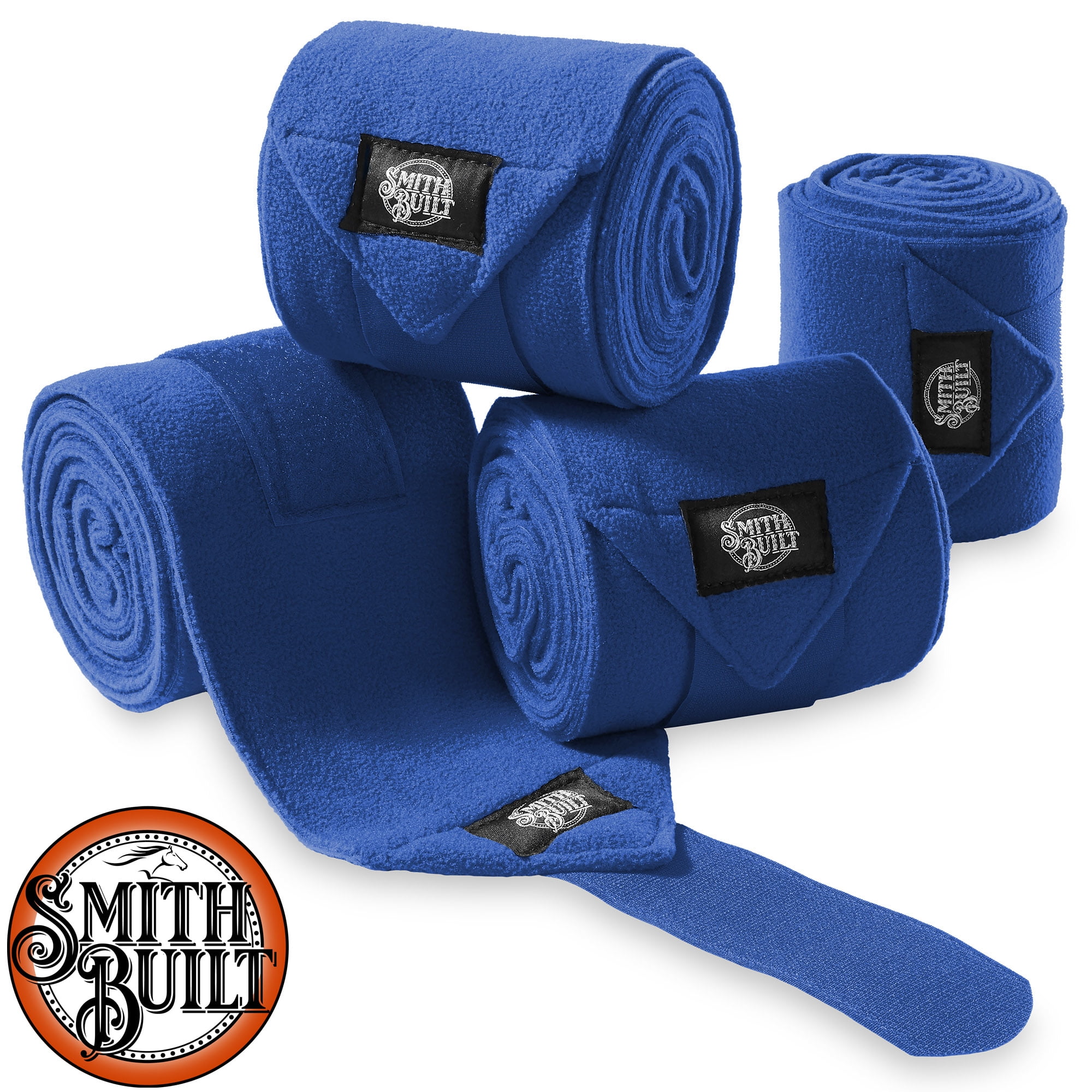 Equine Fleece Polo Leg Wraps Set of 4 Horse Bandages