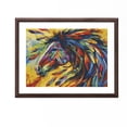 thumbnail image 3 of Feather American Native Indian Horse 5D Diamond Art Painting by Number Kits for Adults DIY Paint with Round Full Drill Diamond Gems Painting Art Craft for Home Wall Decor 11.8x15.8inch(1), 3 of 8