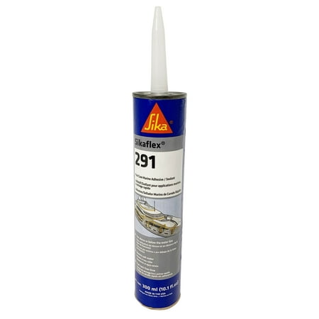 Sika 90923 Sikaflex® 291 Fast Cure Adhesive & Sealant 10.3oz[300ml] Cartridge - Black