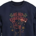 thumbnail image 3 of Disney Winnie The Pooh - Pooh Wishes A Beary Christmas - Toddler & Youth Crewneck Fleece Sweatshirt, 3 of 5