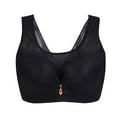 thumbnail image 4 of Ketyyh-chn99 Womens Bras 2023 Seamless Sports Bra Wirefree Yoga Bra Black,46D, 4 of 4