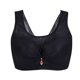 thumbnail image 2 of Gibobby Sujetador deportivo sin aros de talla grande para mujer Sujetadores deportivos para mujer(Negro,46D), 2 of 4