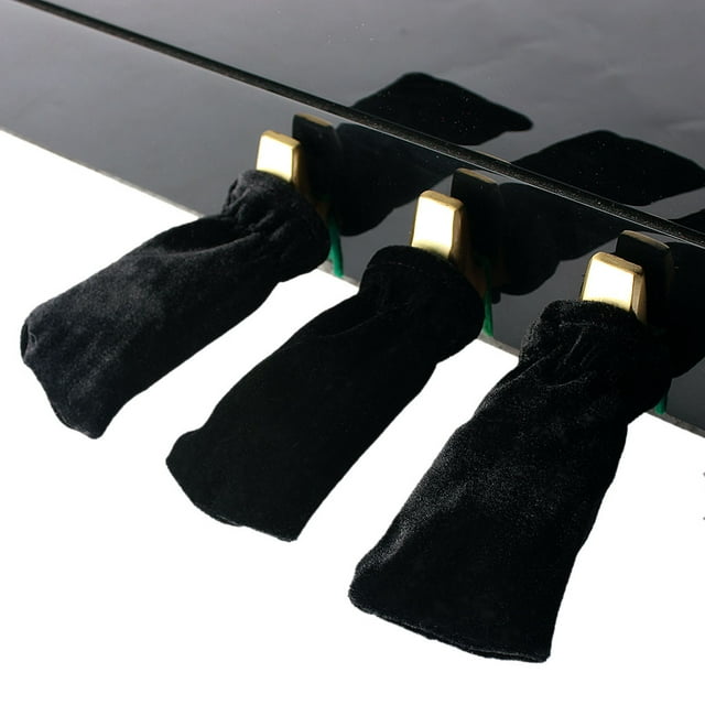 Eccomum 3 Pcs Housse de Pédale de Piano Universelle Belle