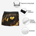 thumbnail image 3 of Sikiie Casino Playing Cards Print Men's Boxer Briefs, Elastic Waistband Boxer Briefs Leggings-XX-Large, 3 of 5