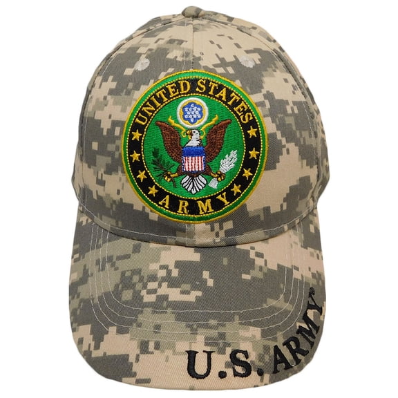 US Army Hat Official Licensed Military Cap, Embroidered Military Baseball Hat