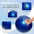 thumbnail image 3 of BESTSKY Exercise Ball,21.65in Yoga Ball,Anti-Slip Exercise Balls,Blue, 3 of 7