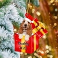 thumbnail image 1 of Christmas Acrylic Dogs Decorations  Acrylic Flat Christmas Tree Hanging Ornaments  Dog Pendant For Tree / Car / Backpacks, 1 of 4