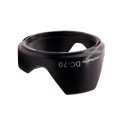 LHDC70 Lens Hood Tulip Flower Shade For Canon PowerSG1 X G1X Full HD