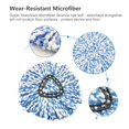 thumbnail image 3 of Fregona La cabeza de reemplazo de la fregona rotativa de 10 paquetes es compatible con la fregona rotativa o - Cedar easywring rinseclean microfiber para sistemas de 2 tanques Home Times HT22110937, 3 of 7