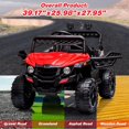 thumbnail image 4 of QinaQin Camioneta eléctrica montable para niños de 12V con control remoto, suspensión, luces LED y música, ideal para paseos al aire libre con manejo divertido y seguro, 4 of 7