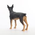 thumbnail image 4 of Conversation Concepts Figurine Miniature Pinscher, Noir et Beige, 4 of 4