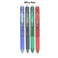 thumbnail image 1 of Senbaida Magic Erasable Gel Pens, Retractable, with Erasable Refill Rod, Bullet Point, 0.7mm, Assorted Ink Colors, 4 Count, 1 of 6