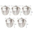 thumbnail image 4 of 1/4Pcs Dream Lifestyle Extra Fine Mesh Tea Infuser,Stainless Steel Tea Filter Teapot Replacement for Hanging on Teapot Mug Cup Kettle,Mesh Strainer for Brewing Loose Leaf Tea Spices & Seasonings, 4 of 8