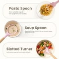 thumbnail image 3 of Astercook Silicone Cooking Utensils Set, 38 PCS Kitchen Utensils Set for 446°F Heat Resistant, Food Grade Utensil Sets with Wooden Handle, Kitchen Gadgets for Nonstick Cookware BPA Free (Pink), 3 of 9