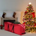 thumbnail image 3 of romoty XL Size 65x15x31 Inch Christmas Tree Storage Bag, Moth-Proof Oxford Cloth, Heavy-Duty Tall Tree Organizer, 3 of 6