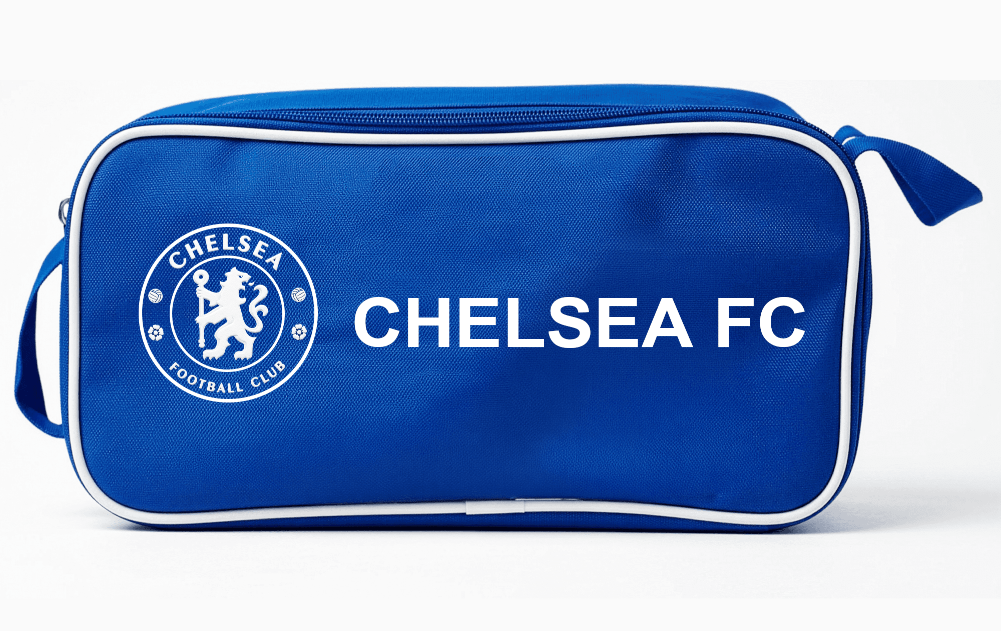 Icon Sports Chelsea FC Official Blue/White Shoe Bag, 100% Polyester