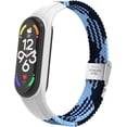 thumbnail image 1 of Correa De Silicón y Nylon + Hebilla Unisex Para Smart Watch De Xiaomi Compatible Con De Mi Band 7 / 6 / 5 / 4, 1 of 5