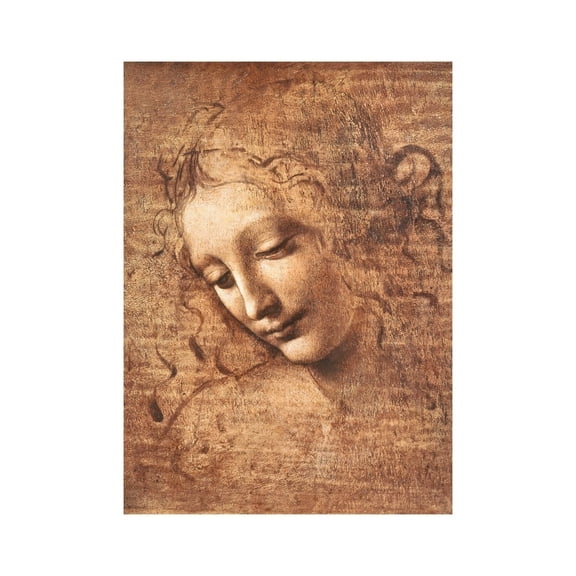 Female Head (La Scapigliata) By Leonardo Da Vinci - Art Print/Poster