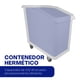 thumbnail image 2 of Almacenador Granos Carro Caledonia Capacidad 102 Litros Color Blanco, 2 of 6