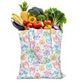thumbnail image 1 of Cute Owl Canvas Bag – Baby Owl Print Tote, 1 of 6