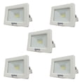 thumbnail image 1 of 5 Pzs Lampara Led Reflector 10w 6500k Luz Dia Blanco, 1 of 5