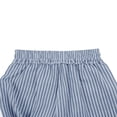 thumbnail image 6 of Only Moment Boho Summer Shorts Cotton and linen Casual Elastic High Waisted Wide Leg Cute Dressy Beach Shorts 2026 Vacation Beach Clothes Dark Blue,2XL, 6 of 8