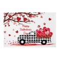 thumbnail image 1 of Dsscvnef Napperon en Lin pour la Saint-Valentin pour Couples Décoration de Table Isolation Thermique Accessoires de Table 4 Pcs, 1 of 6