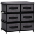 thumbnail image 1 of vidaXL Storage Cabinet with 6 Drawers 55x29x55 cm Grey Steel, 1 of 5