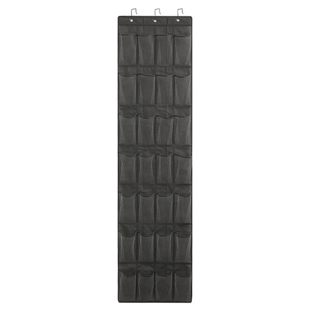 Bolsillos Malla Zapatos Colgantes Sobre La Puerta Organizador Lavables 24/28 para Zapatillas/zapatillas Deporte/sandalias